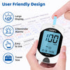 Metene TD-4116 Blood Glucose Monitor Kit, 150 Glucometer Strips, 150 Lancets, 1 Blood Sugar Monitor, Blood Sugar Test Kit with Control Solution, Lancing Device, No Coding, Large Display